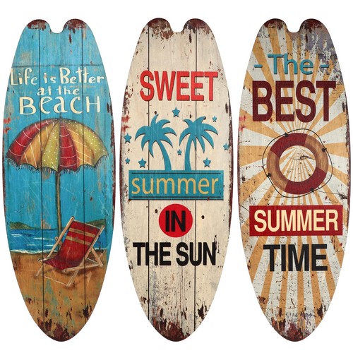 Surfbrett deko wanddekor holz - deko,