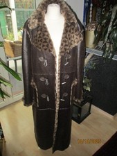 Damen Kunstpelz-Mantel