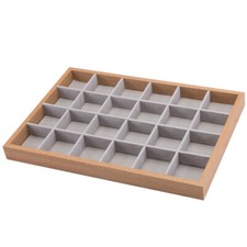 Holz 24 Fächer Vorlagebrett