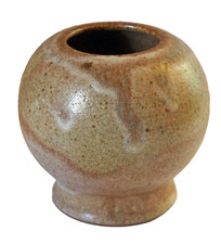 schöne braune Vase Helma