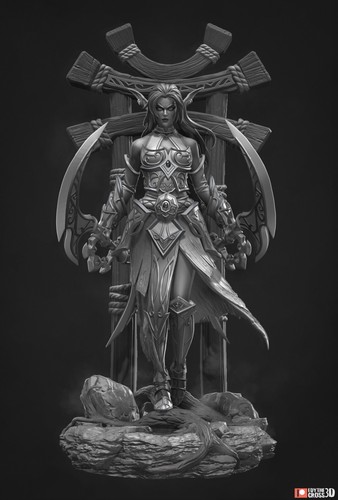 Tyrande whisperwind world - tyrande,