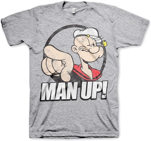 Popeye man t shirt - man, up!