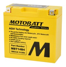MOTOBATT MBT14B4 13Ah 12V
