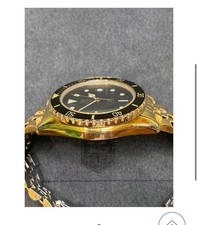 Tag Heuer Professional 1000 Gold Vintage Armbanduhr 980.018N