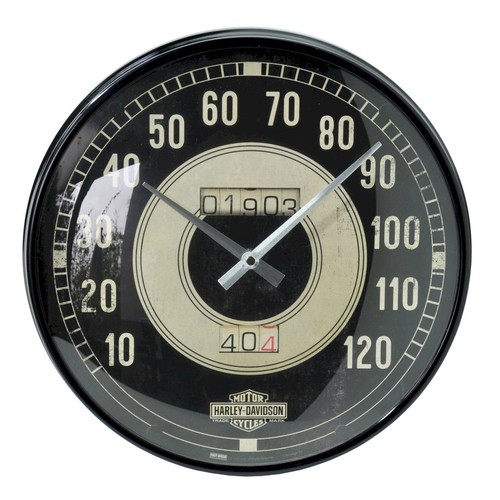 Harley davidson wanduhr logo - harley-davidson,