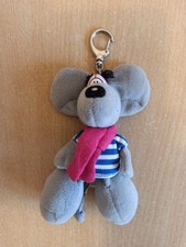 Diddl Maus - Diddl Schlüssel Anhänger - Plüsch Maus Grau Stofftier  Depesche 