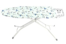 WENKO Bügelbrettbezug Floral Blau 130x50 Bügelbrett Bügeltischbezug Bügelbrett