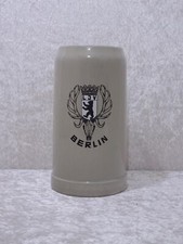 Gerz LJV Berlin Design Steingut Bierkrug  Vintage - 1 Liter - Landesjagdverband
