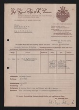 BREMEN, Rechnung 1941, Joh