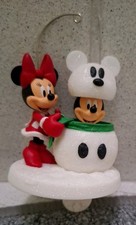 Weihnachtsdeko Hallmark 2017 SnowmouseSurprise Disney Mickey Minnie Ornament Neu