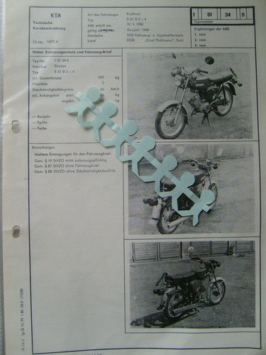 Kraftrad simson 2 4 - s, 51
