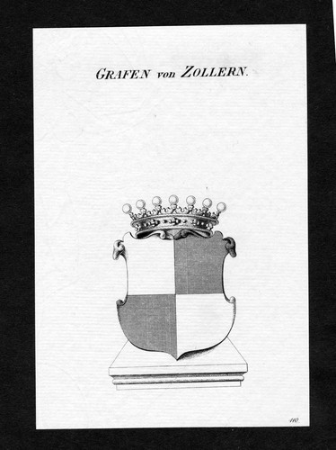 1820 zollern wappen - 1820, adel