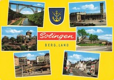 Solingen - Nordrhein-Westfalen, Deutschland, Karte ungelaufen