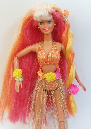 Barbie mattel hawaii hula hair - barbie,