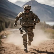 US Army Assault Fight Load ACU