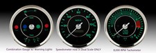 Genuine VDO Gauge 3 pc Set 356