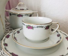 Antik Porzellan Golddekor Art