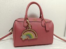 Coach Tasche Bennett Satchel Glitter Crossgrain 31377