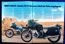 BMW originale Werbung aus 1978,  R 100 RS, R 100 RT, R 100 S, R 100 T, R 80/7