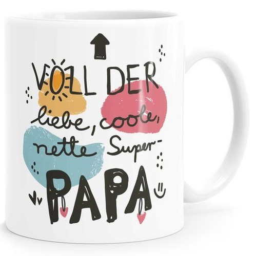 Tasse papa vertertag mit - tasse,