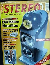 STEREO 11/11,EMILLE ARA SE,KLIPSCH RF 82 2,LOGAN MOTION 12,MAGNAT 805,B&W 800 DI