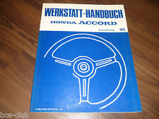 #H061 HONDA ACCORD MJ 1986 3. Generation UPDATE WERKSTATT HANDBUCH 64SE390