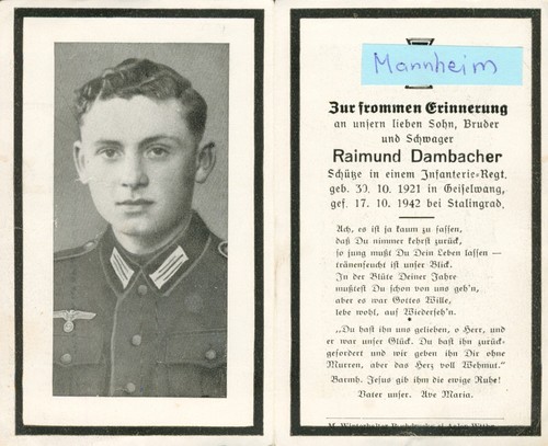 Wk2 sterbebild deathcard - sterbebild,