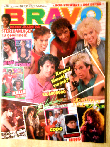 Bravo 1983 komplett nena - bravo, 35/1983