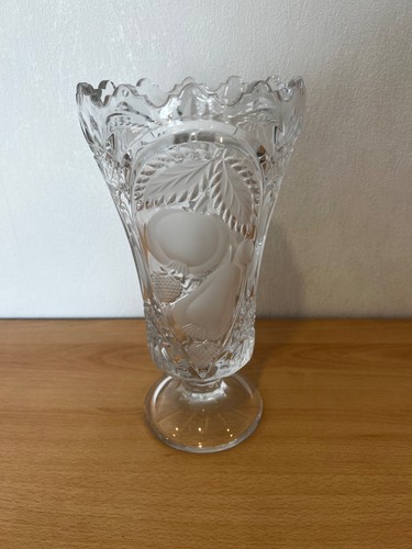 Große schwere glasvase cm - große,