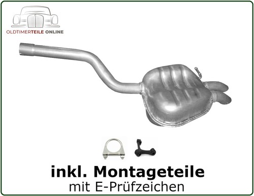 Endschalldämpfer golf vi - /,