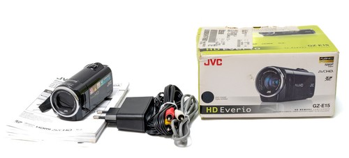 Jvc everio e15 fullhd avchd - jvc,