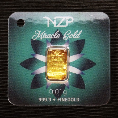 Gramm goldbarren 999 - 0,01,