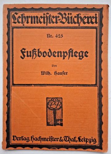 Fußbodenpflege - , –
