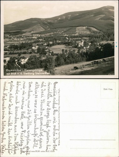 Postcard krummhübel karpacz - postcard,