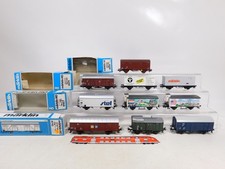 Märklin H0 AC Konvolut Güterwagen/Waggons Großteil gut DB CFL SNCF etc. #EB394-1