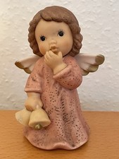 Goebel Porzellan-Engel 10cm  , 1 Flügel Geklebt