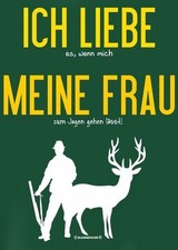 Herren Jäger T-Shirt Ich