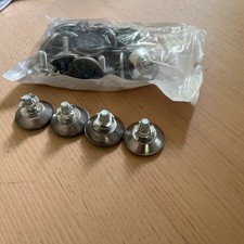 20x Möbelfüße - 16 neu, 4 gebraucht, M8-Gewinde, rutschfest