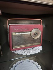 Kofferradio, Transita, Nordmende, Rariät, rot - Funktion wurde nicht geprüft