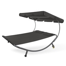 Doppelliege Gartenliege