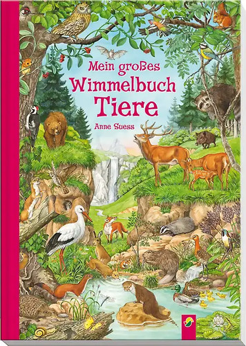 Mein großes wimmelbuch tiere - wimmelbuch,