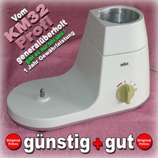 █ BRAUN KM32 ? MOTORBLOCK Küchenmaschine KM 32 4122 4209 ✅ 1 Jahr Gewähr (1814)