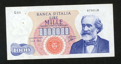 Italien 1000 lire - italien,