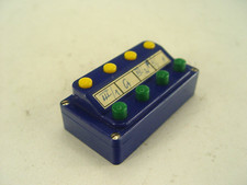 2 Stck.  Schaltpult vierfach blau      - Märklin  HO  7211   -  #444   #E gebr.