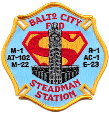 Fire Department MARYLAND Patch