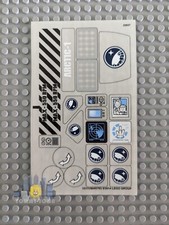 LEGO Town City Arktis AUFKLEBERBLATT NUR für LEGO Set 60036 Arctic Base Camp