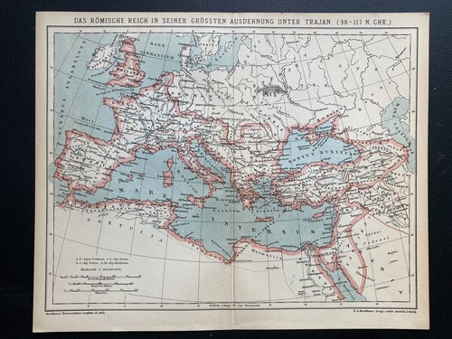 Antike historische landkarte - antike,