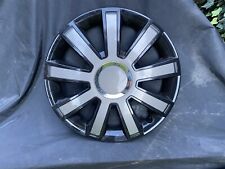 4 Stück Radkappen 15 Zoll Radzierblenden in Schwarz Radblenden Universal