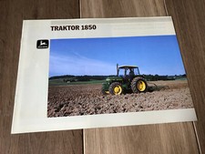 John Deere 1850 Traktor Prospekt / brochure + NEUWERTIG