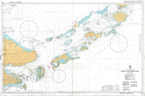 Admiralty seekarte sulu und - admiralty,